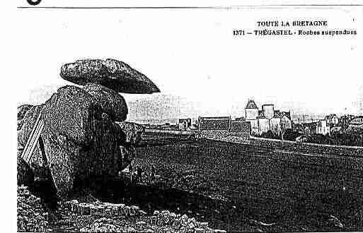 Ville de TREGASTEL Carte postale ancienne